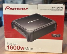 NEW Pioneer Gm-Dx871 Class D Mono Subwoofer A...
