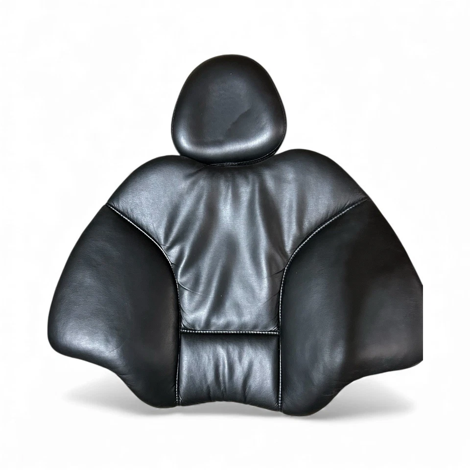 Adec 411  Black Cushion Upholstery, Retainer Clips And Plastic Backing. - Image 4 of 4