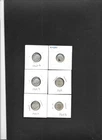 Lot of 6 90% Silver in good condition.
