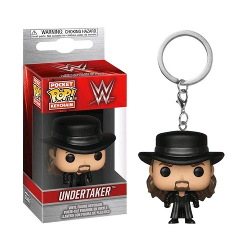WWE Authentic Wear Undertaker POP! Keychain Black/Purple