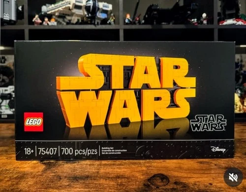 LEGO Star Wars Logo 75407 Complete Set, 700 Pieces, 18+, Star Wars Theme