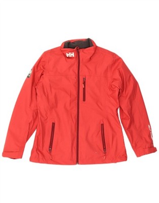 Helly Hansen Damen Grafik Windbreaker Jacke UK 14 Medium rot Polyester HO22