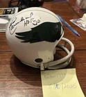 Harold Carmichael SIGNED Philadelphia Eagles Mini Helmet HOF JSA  witnessed
