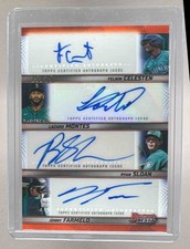 Sloan Montes Celesten Farmelo 2025 Bowman's Best Orange Refractor Auto 25/25