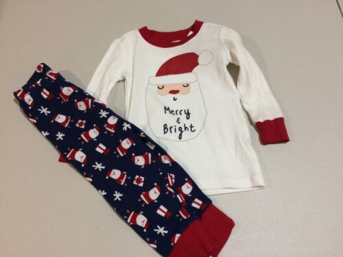 NWT Gymboree Christmas Boys Girls Gymmies Santa Pajama Set Holiday Merry Bright - Picture 1 of 1