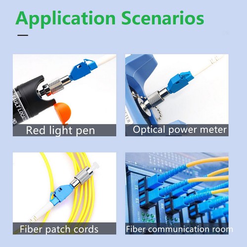 FC Male - LC Female Fiber Optic Adapter for Fiber Optical Power Meter Coupler f - Picture 12 of 12