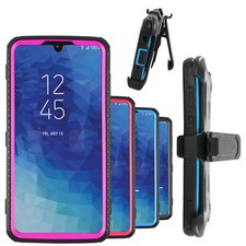 Funda protectora de pantalla con soporte para Motorola Z3 Play Case Z4 Play Case blindada