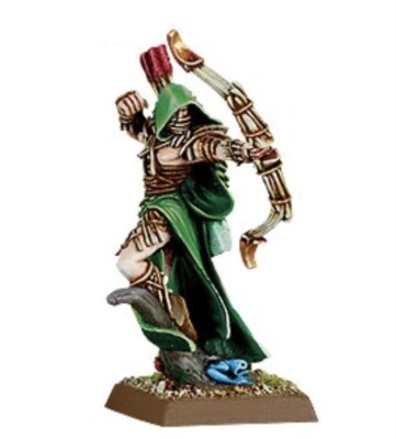 Warhammer Fantasy - Waldelfen Waldläufer / Wood Elf Waywatcher Lord - OOP - NEU