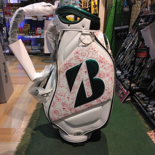 BRIDGESTONE Golf Major Collection Cart Bag 9.5 x 47 4.8kg 5-way 2025 Masters New - Picture 2 of 7