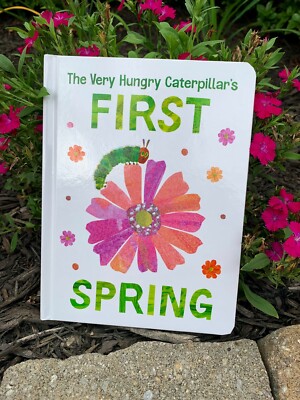 Very Hungry Caterpillar Book - First Spring - Eric Carle - Hardcover - New