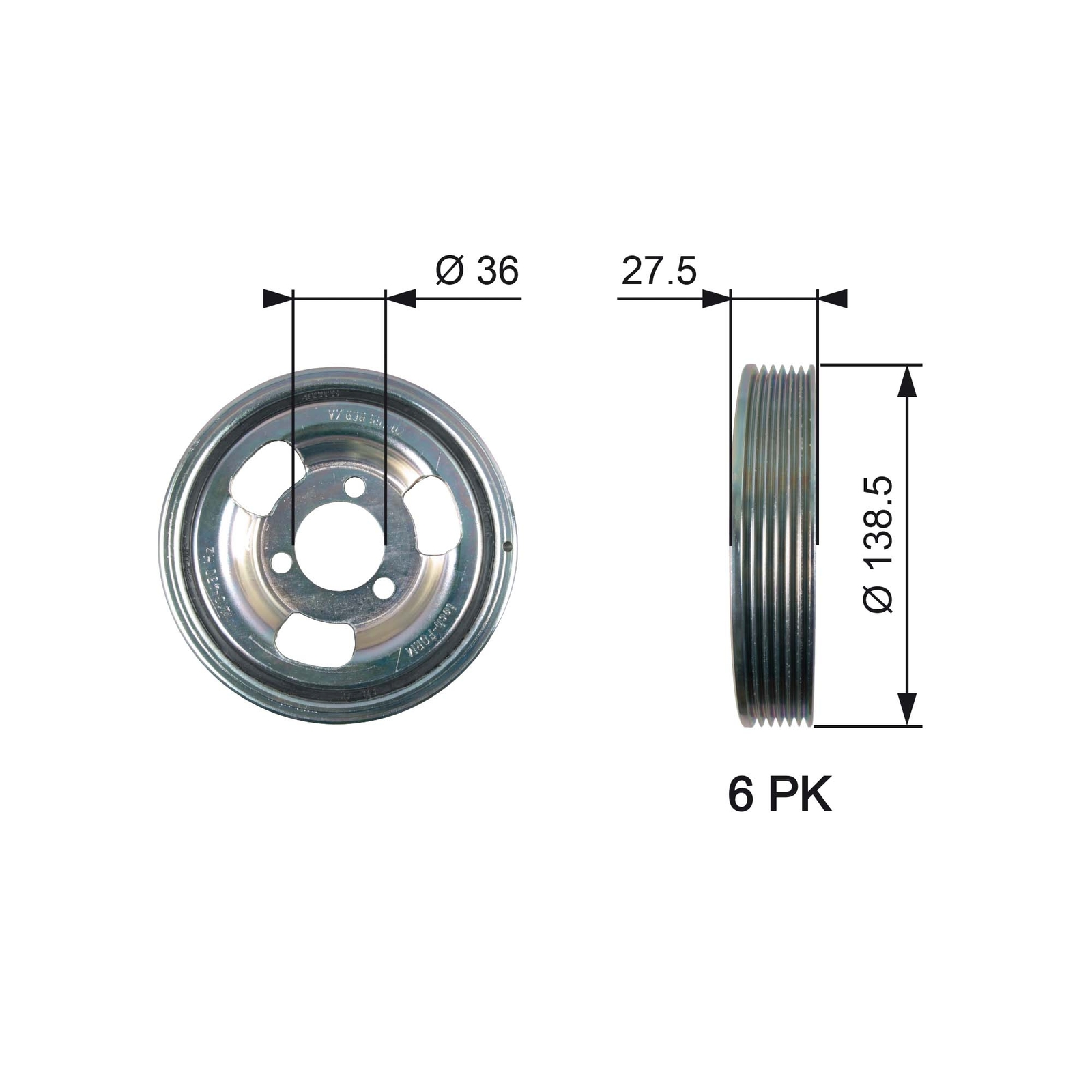 Gates Torsional Vibration Damper TVD1117 - High-Quality Part - For Mini - Image 12