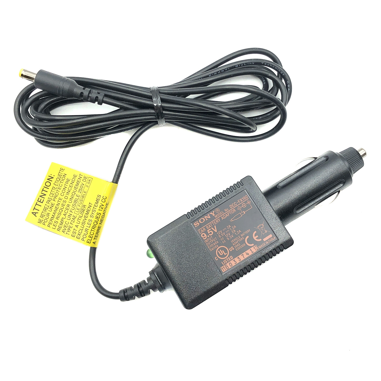 Genuine Sony Playstation 2/ Ps2 Car Battery Adaptor DCCFX160 VIDEO