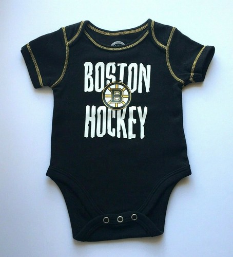 Boston Hockey NHL One Piece Outfit 0-3 Months Official Licensed Product NEW