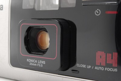 KONICA MINOLTA - ぺこれお　Konica BiG mini A4 35mm F/3.5 美品 Konica A4 35mm Film Camera for sale online | eBay