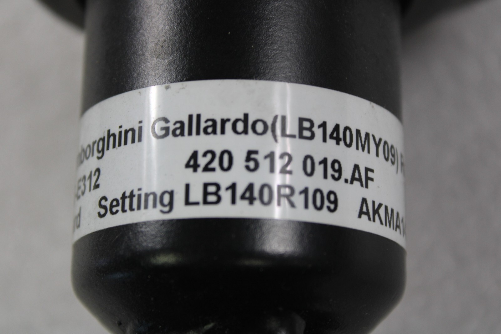 Lamborghini Gallardo LP560, Rear Shock Absorber, Used, P/N 400512019AF