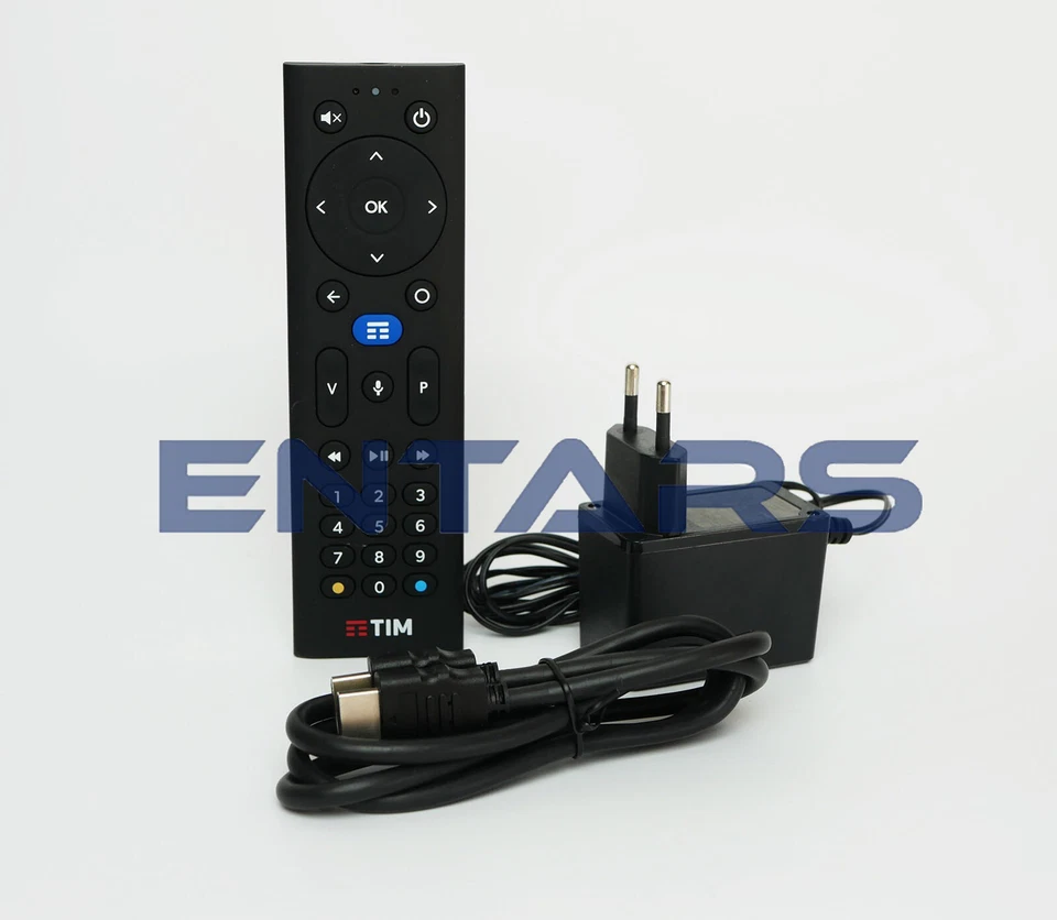 Decoder Tim Box 32 gb TimVision 4K Wi-Fi Hdmi Android Smart digitale Dvb-T2 - Immagine 4 di 4