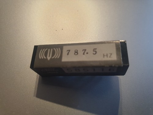 DNT Kaiser Handic Stimmgabel Doppelton Selektivruf Quarz 787,5 Hz geprüft