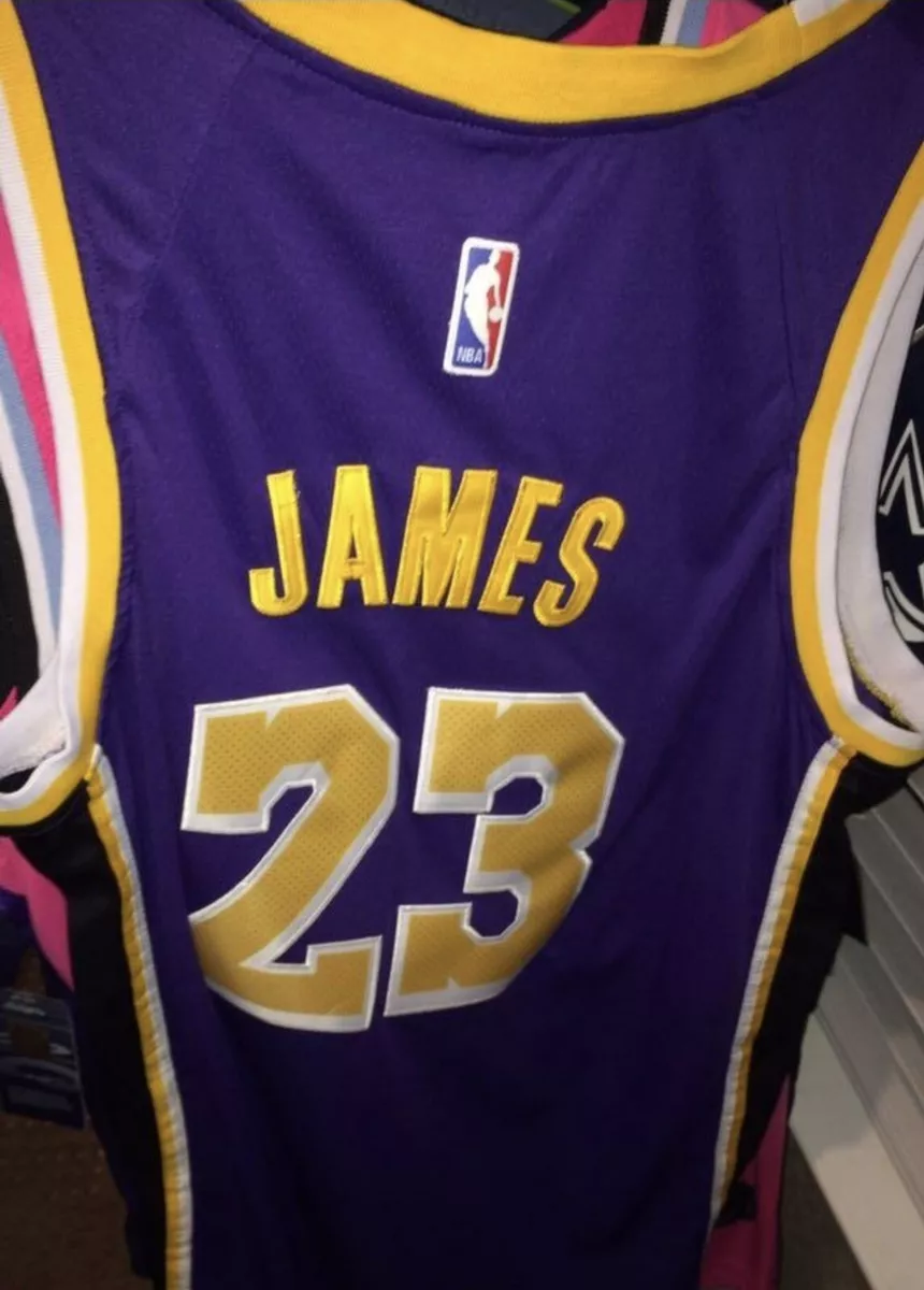 Mens purple top lebron jersey