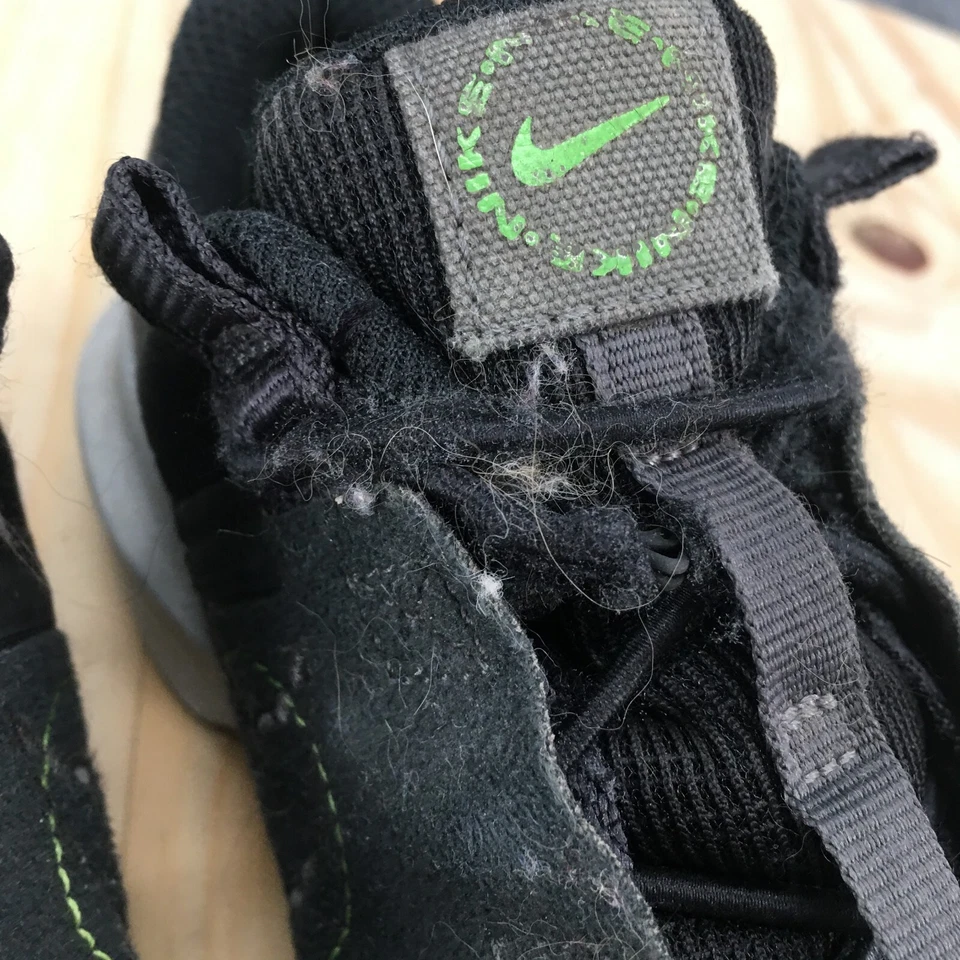 Nike Zapatos Juveniles 1.5 Crater Impact Tenis Negro Con Cordones Parte Superior Baja DB3552-001 Foto 4 de 4