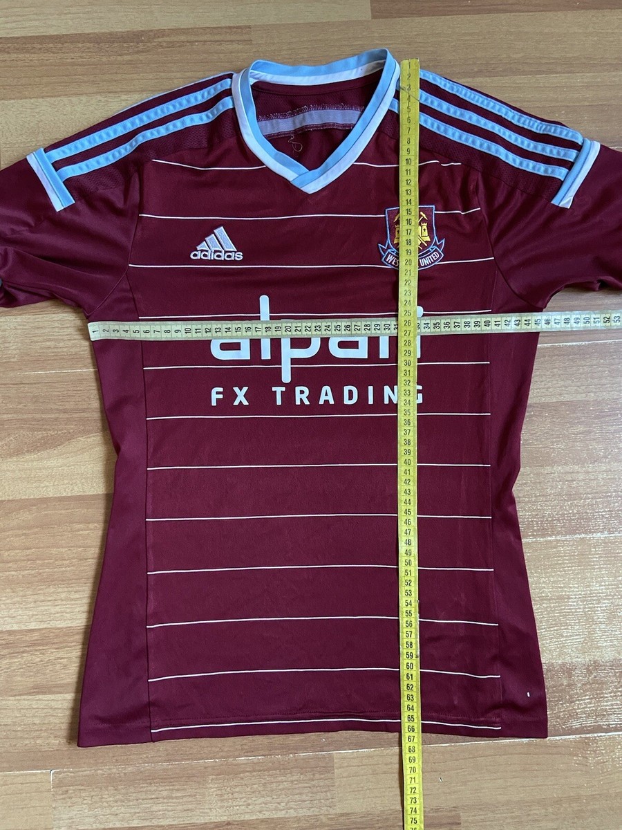 WEST HAM UNITED 2014 2015 HOME FOOTBALL SHIRT SOCCER JERSEY ADIDAS