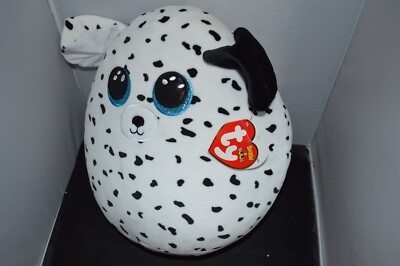 TY Squish-a-Boos Collection Fetch the Dalmation 12'' B2