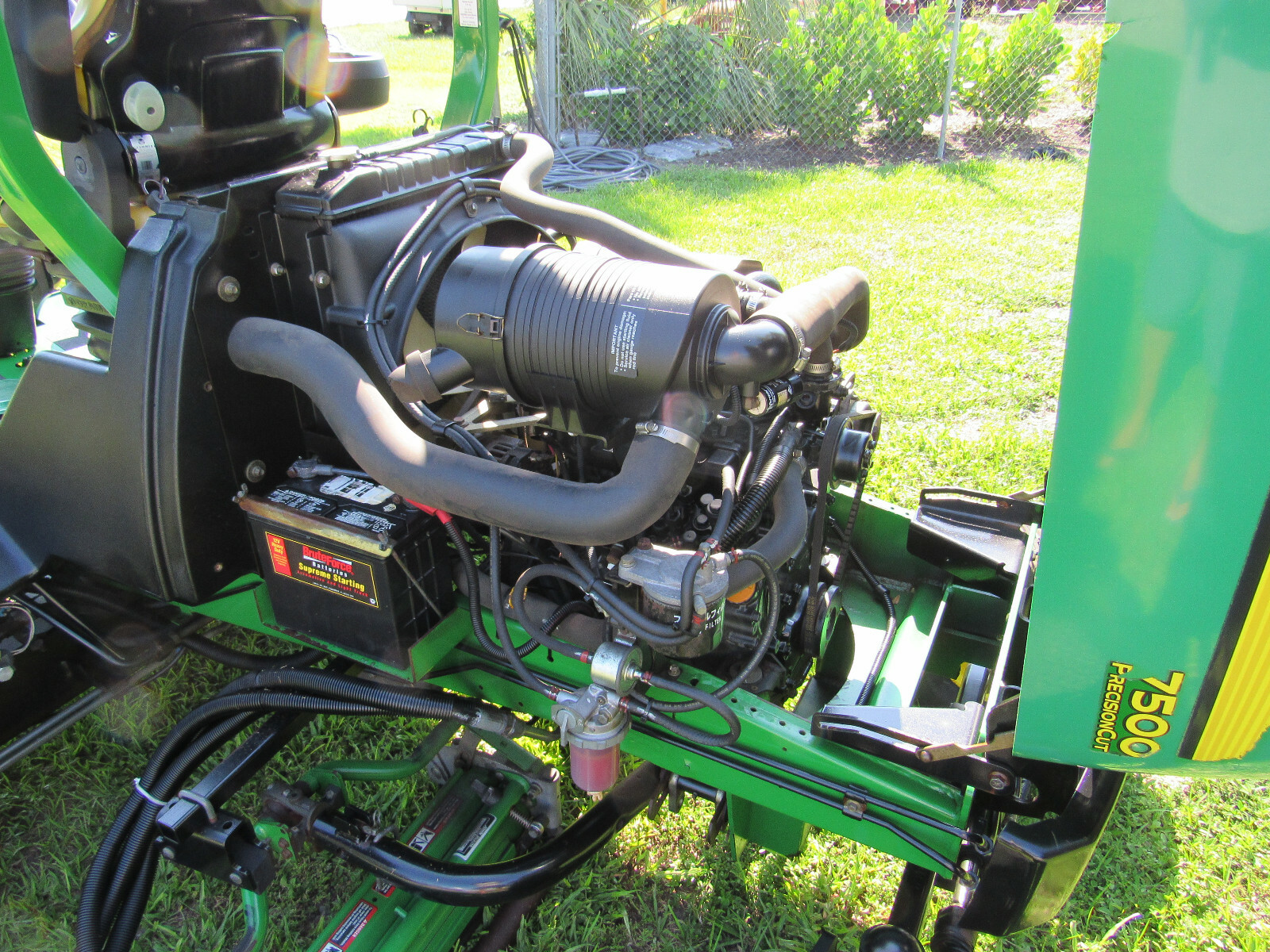 John Deere 7500 Precision Cut Reel Lawn Mower Diesel 100" QA5 Reels