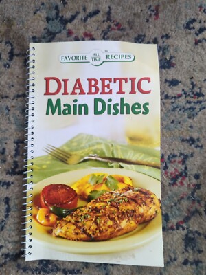 Set Of 3 Favorite All Time Recipes For Diabetics Dessert Main Dishes Snacks 2008