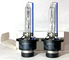 2x New D4S Xenon HID Headlight Bulbs 6000K For Lexus Toyota OEM 42402 66440 set