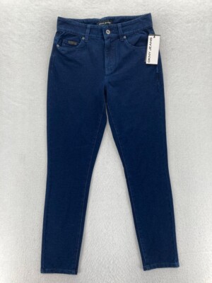 Jupe En Jean Bleu DKNY Jeans Taille 4 - Courte, Crayon, Boutonnée, Poches