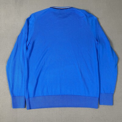 NWT G/Fore Cerul Blue 100% Wool Long Sleeve Crewneck Sweater