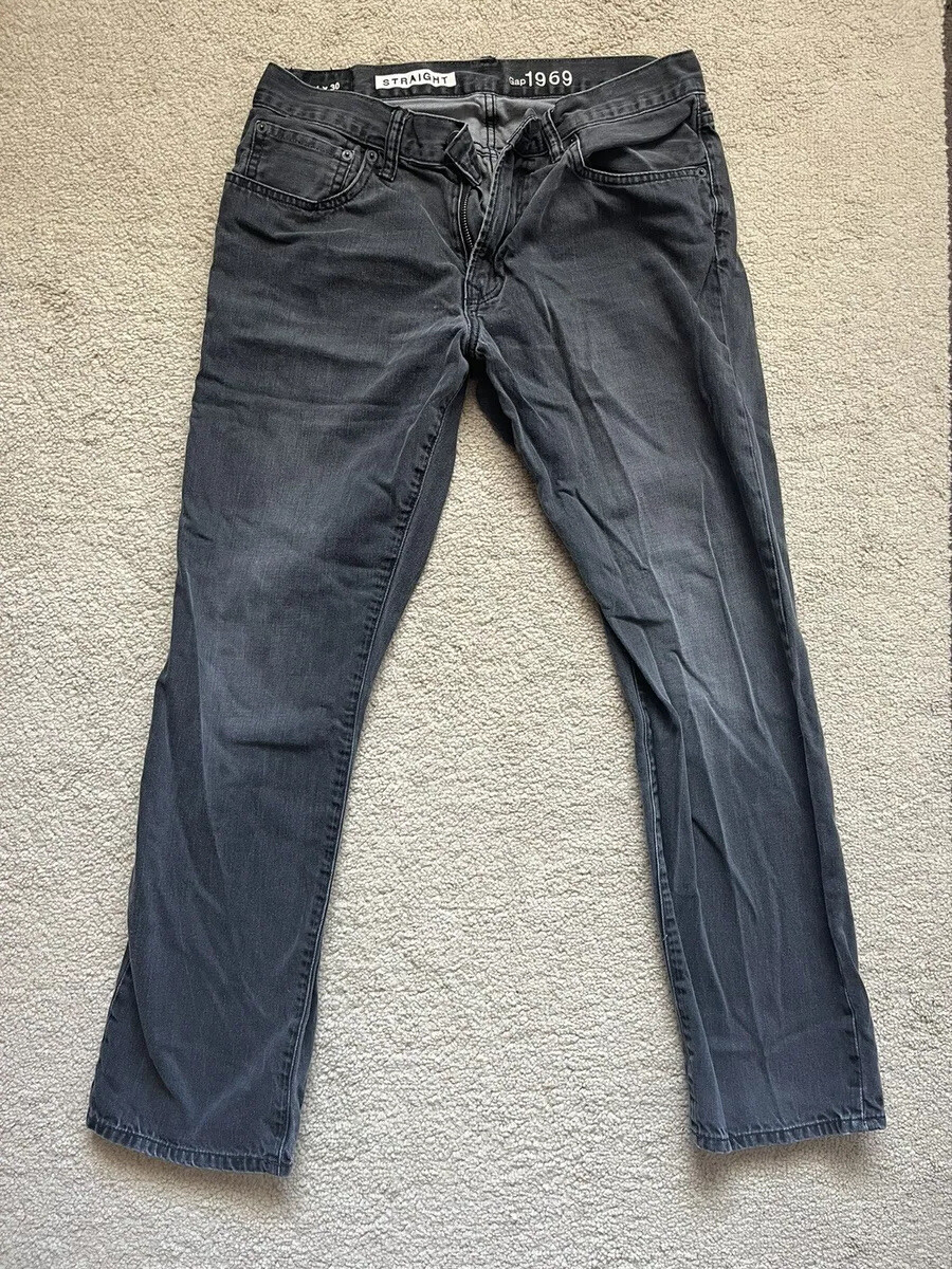 Gap Mens Jeans (1969 Special Edition) Black Wash Stra… Gem