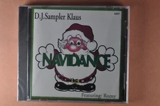 D.J. SAMPLER KLAUS Feat ROMY NAVIDANCE LATIN CD NEW