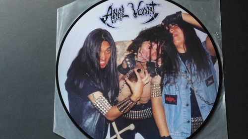 Anal Vomit – Demoniac Flagellations PICTURE LP VINYL BLACK METAL 2006 Sarcofago - Bild 2 von 5