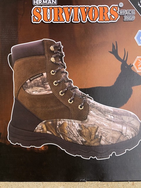 herman survivor hunting boots 800 gram