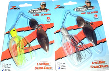 Z-Man SlingbladeZ 3/4 Willow/Colorado Spinnerbait (Lot of 2-ZM-3/4-3)