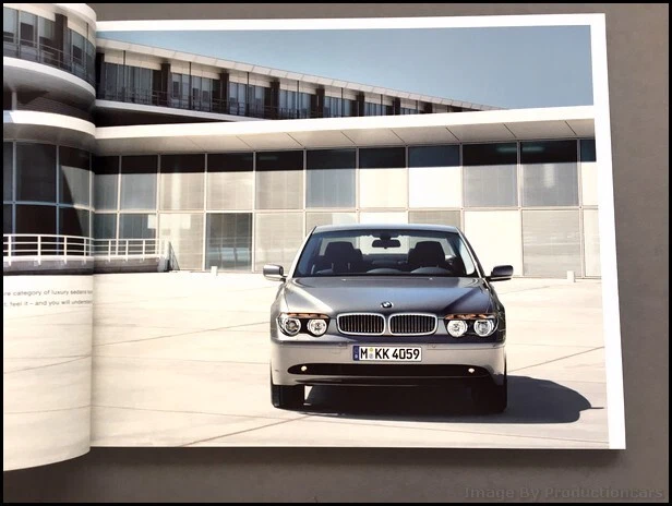 2005 BMW 745i 745Li 760i 760Li 110-page Car Sales Brochure Catalog - 7-Series - Imagem 4 de 4