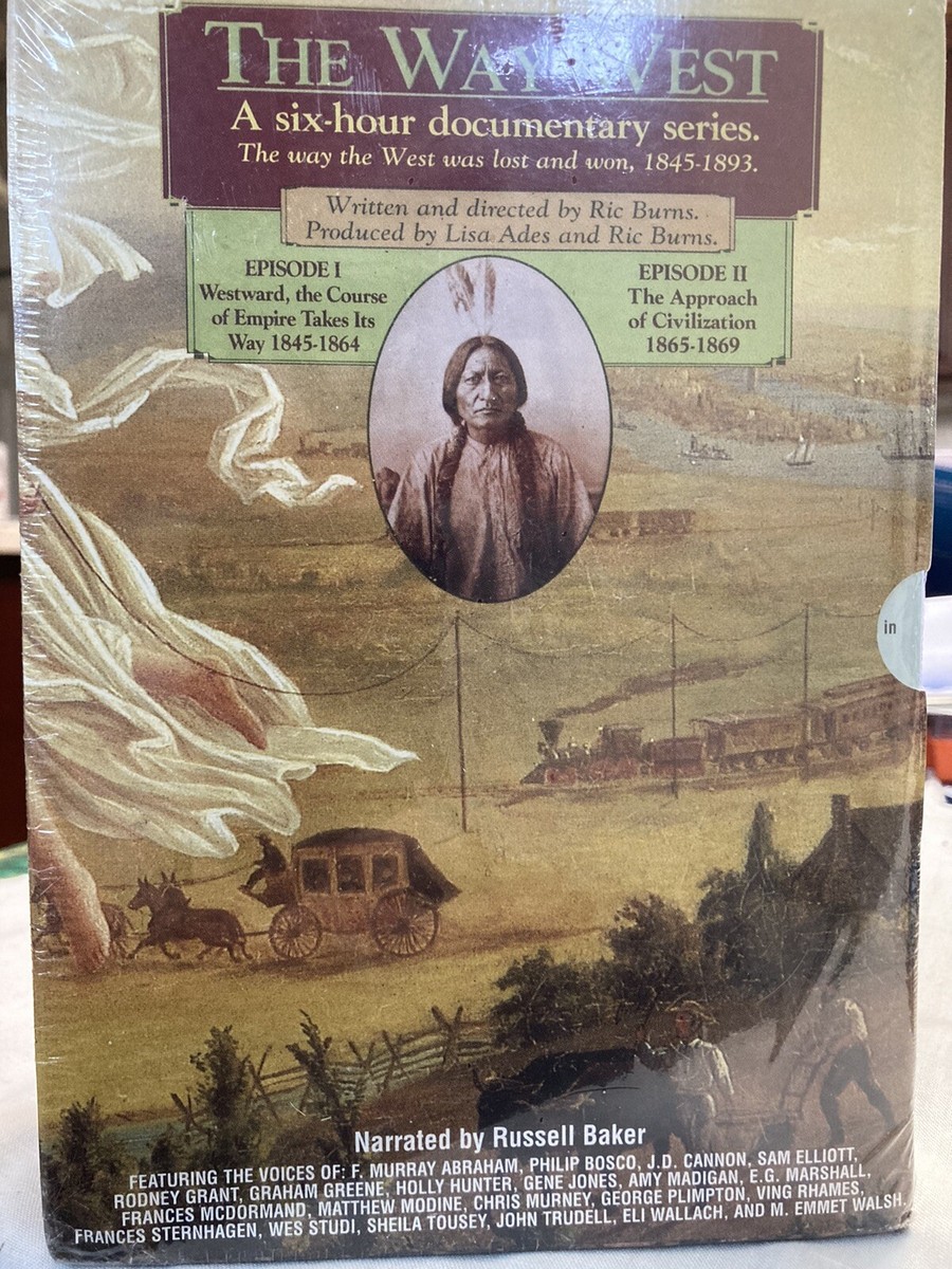The Way West DVD, 1995 Ric Burns - Brand New Sealed Shanachie Four
