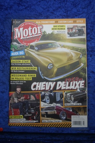 Motor Maniacs 3/11 Nr.9 DKW Munga Dodge Charger Chevy Deluxe Mercedes 220 SE