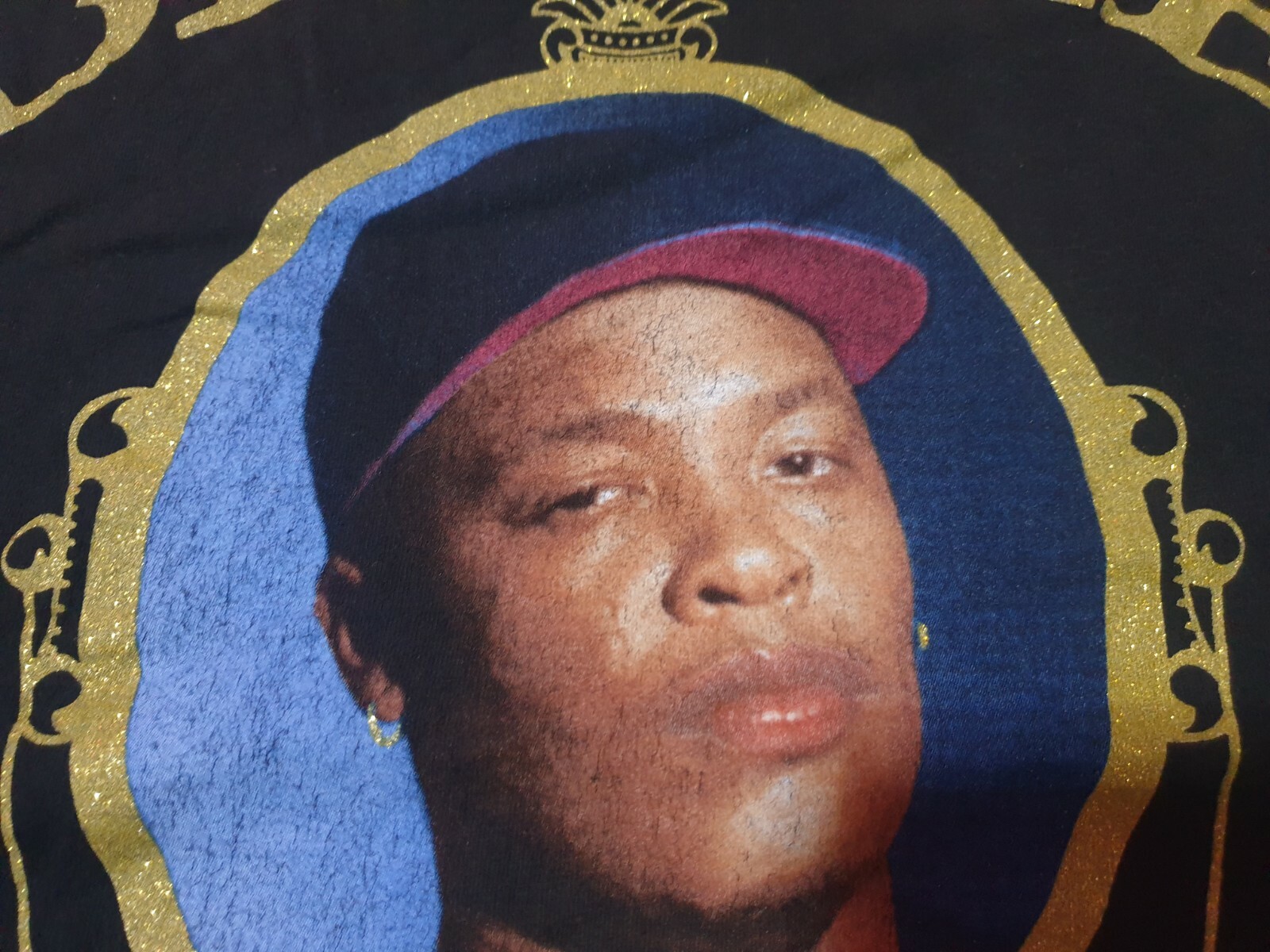 FILA T shirt Dr. Dre The Chronic Death Row Records 2005 taglia XL maglietta rap hip hop XL