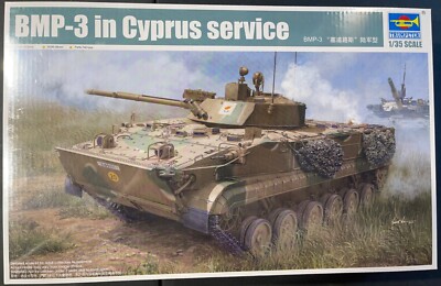 Trumpeter BMP-3 in Cyprus Service 01534 1/35 FS NEW Model Kit  Sullys Hobbies 