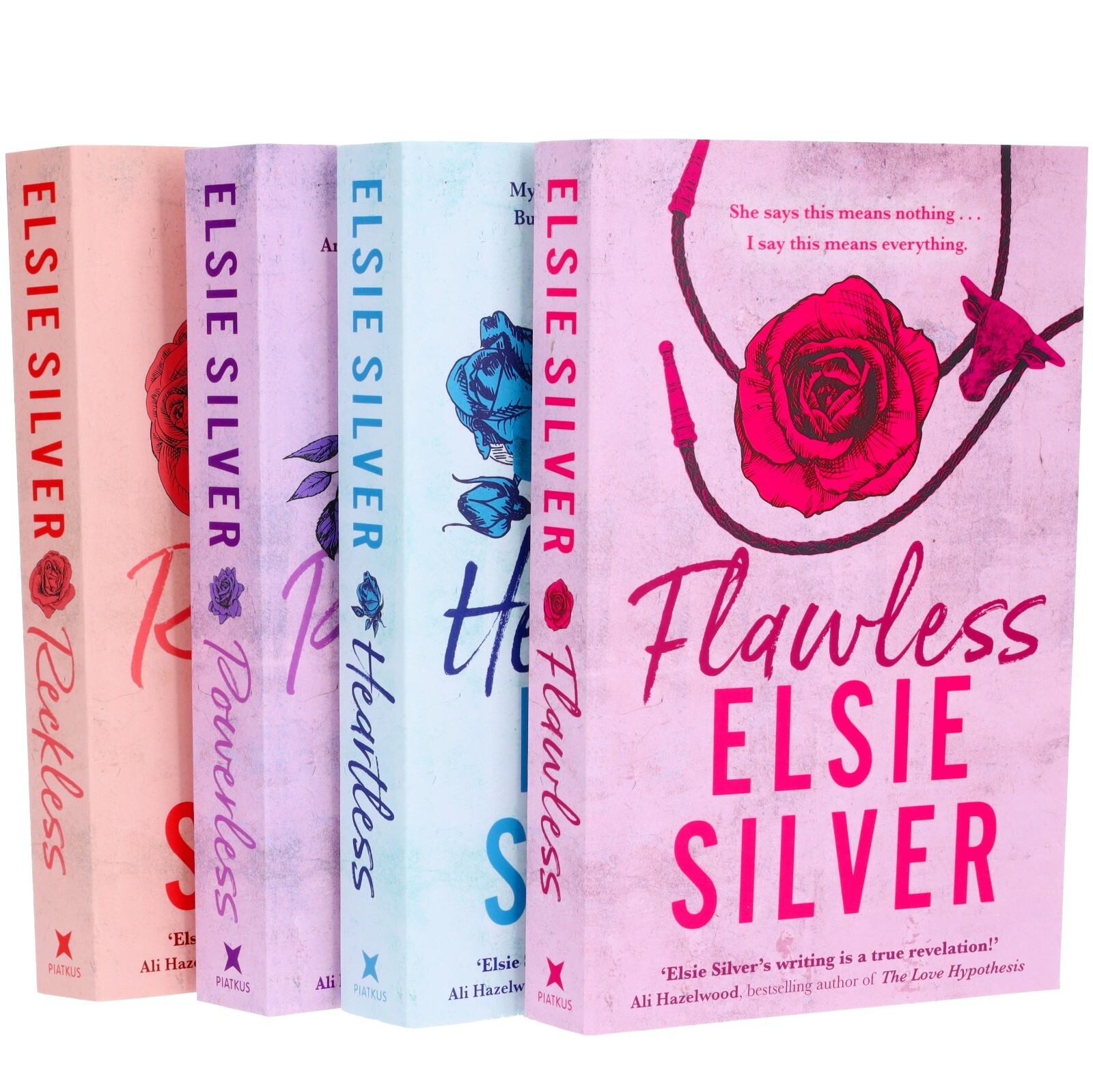 Chestnut Springs by Elsie Silver: 4 Books Collection Set - Fiction - Paperback