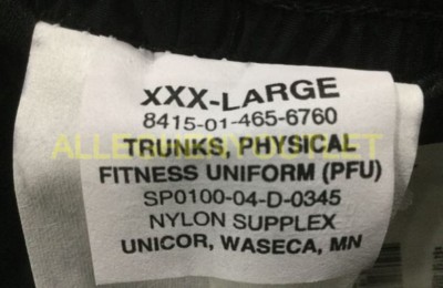 New Made In US Military IPFU Physical Fitness Training Pants - US Army Gear - Foto 5