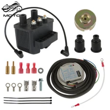 Single Fire Programmable Ignition Coil Kit 53-660 For Evo Big Twin XL 1970-2003