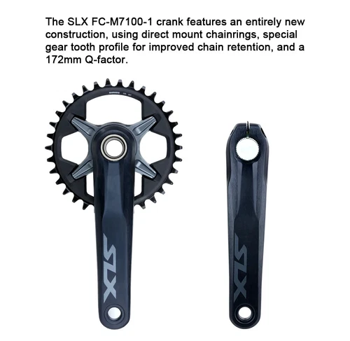 MTB Fahrrad Kurbelgarnitur 170/175mm Kurbelarm 32T/34T/36-26T Kettenblatt 11/12-fach - Bild 13 von 29