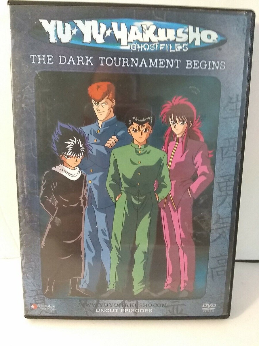 Yu Yu Hakusho Ghost Files DVD Vol 9 Dark Tournament Ep 26-28 Nice