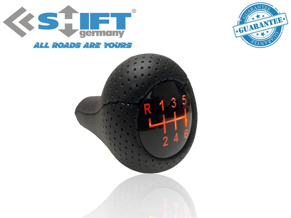 BMW ИЛЛЮМИНИРОВАННЫЙ ПЕРЕКЛЮЧАТЕЛЬ ПЕРЕДАЧ 6 СКОРОСТЕЙ ЧЕРНЫЙ ЦВЕТ ПЕРФОРИРОВАННЫЙ, ПЕРЕКЛЮЧАТЕЛЬ ПЕРЕДАЧ Германия - Изображение 3 из 4