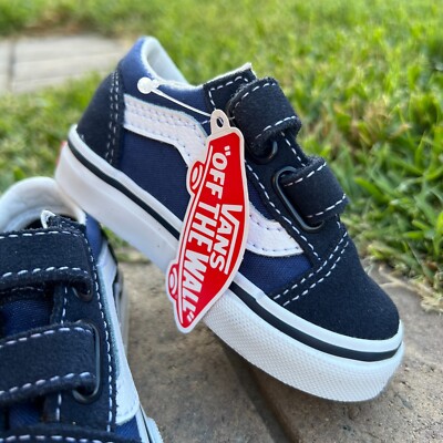 Chaussures Oxford Vintage Pour Enfants - Taille 3 US - Bleu Marine - Occasion - Boîte Seulement