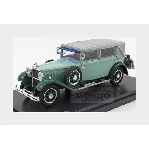 1:43 ABREX Skoda 860 Cabriolet Closed 1932 2 Tone Green Grey 143ABH-905QM - Foto 2 di 2