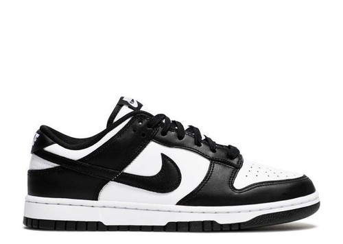 dunk low black white ebay