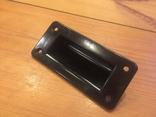 53-0080 Türgriff Kunststoff schwarz Fingereinsatz